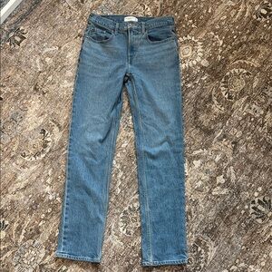 Abercrombie & Fitch 90s Mid Rise Straight